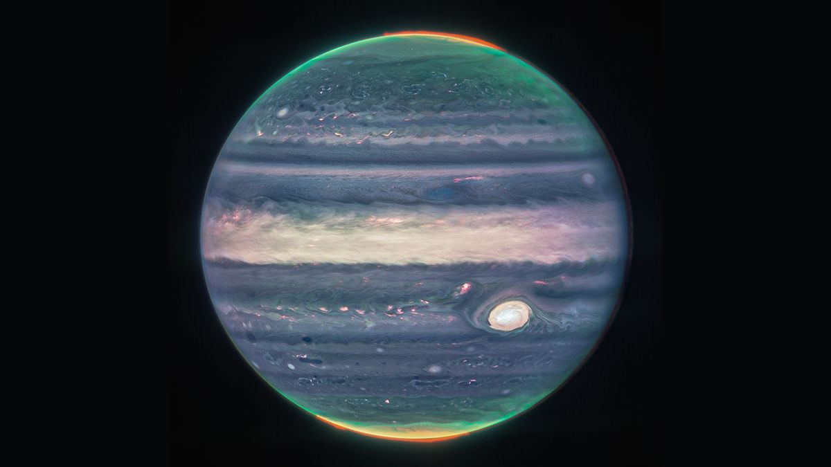 Takový Jupiter jsme ještě neviděli. Webbův teleskop se opět předvedl